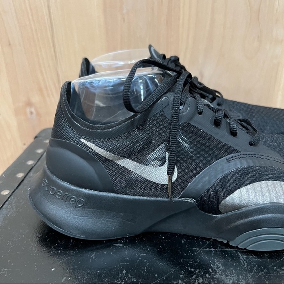 Nike Training SuperRep Go Size 8.5 Black Iron Grey Mens Sneakers Shoes - Picture 10 of 16